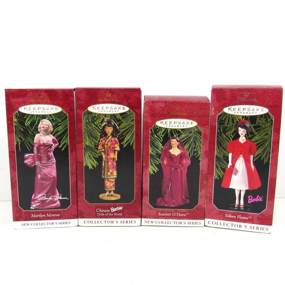 Hallmark Keepsake Ornament Christmas Collector's Series Lot of 4 Read - Picture 1 of 10
